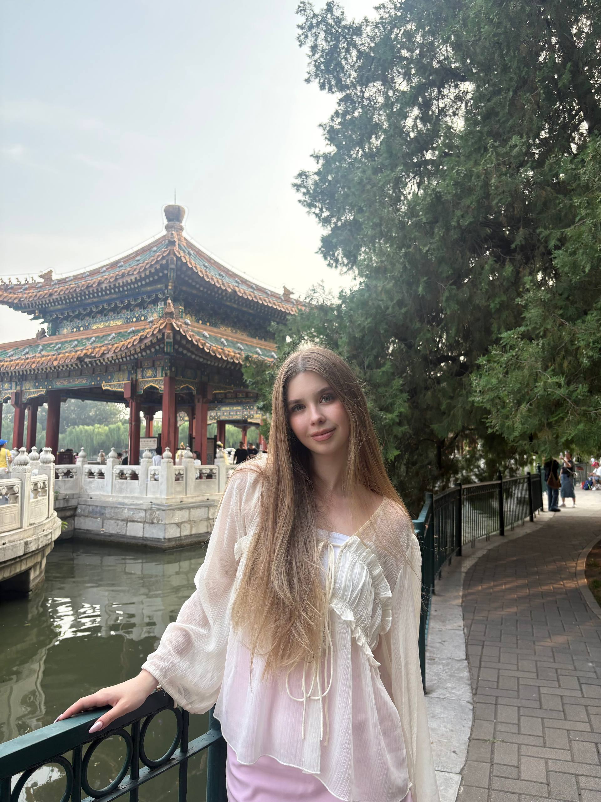 Преподаватель Кристина в Китае